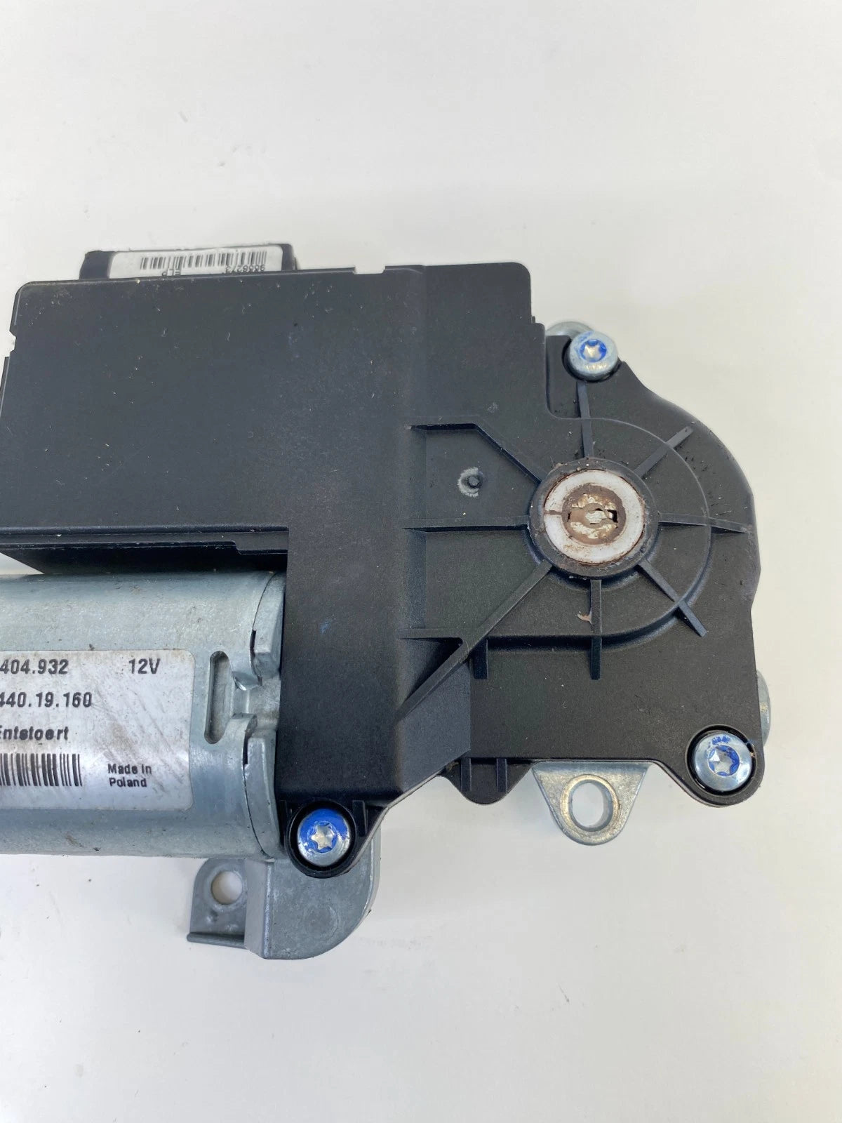 03-11 Saab 9-3 Sedan Power Sun Roof Sunroof Moon Roof Motor Assembly 440.19.160