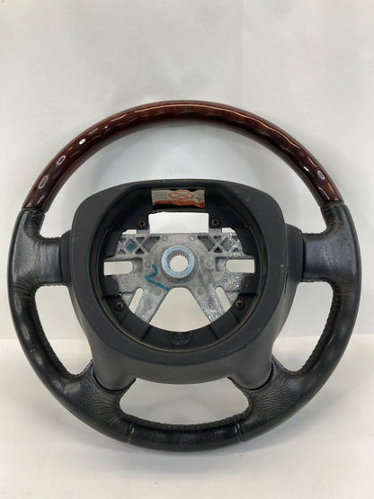 2003 2004 LINCOLN NAVIGATOR 2003-2005 AVIATOR STEERING WHEEL WOOD 3032-8471E OEM