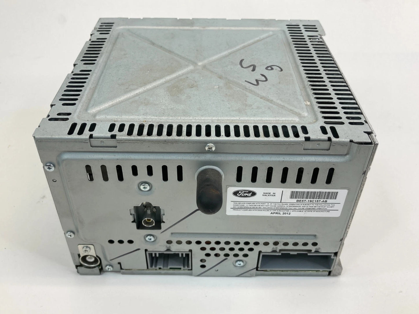2010-2012 FORD FUSION RADIO AUDIO RECEIVER UNIT BE5T-19C157-AB OEM