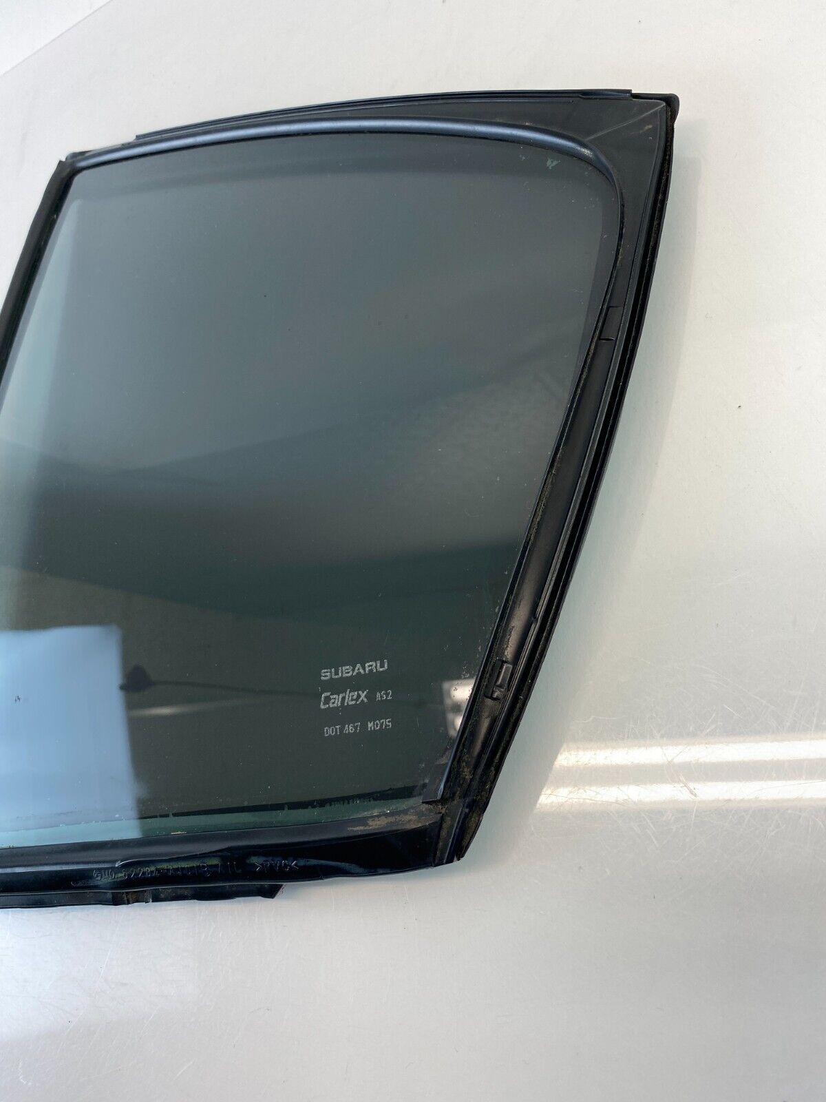 2010-2014 Subaru Legacy Sedan Rear Left Driver Quarter Window Glass 62284-AJ01B