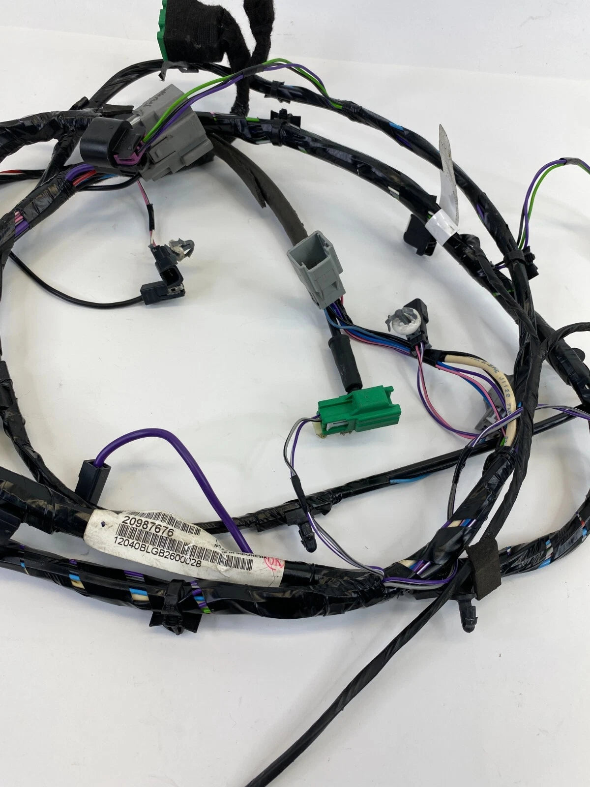 09-12 GMC ACADIA TRUNK LID LIFTGATE BACK TAILGATE WIRE WIRING HARNESS 20987676