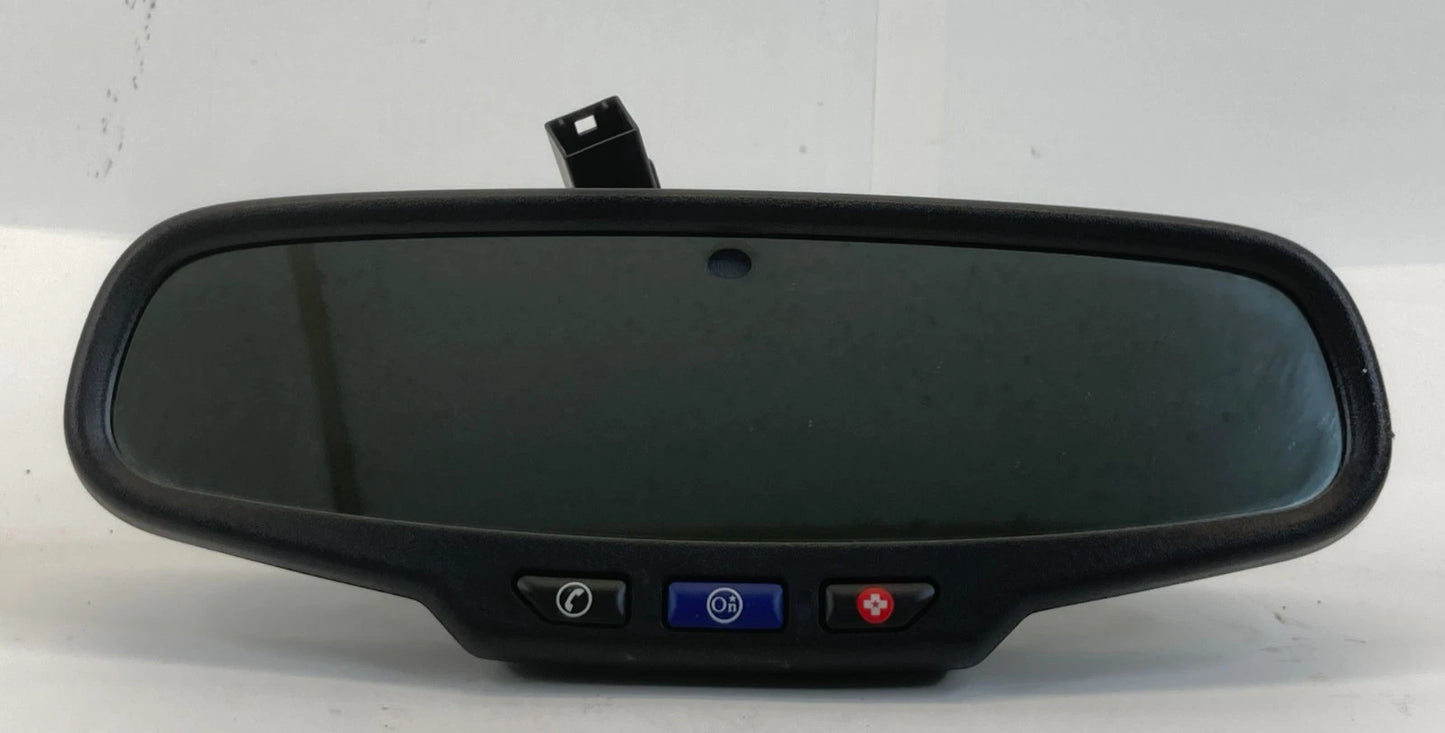 10-16 CADILLAC SRX 10-15 CTS INTERIOR REAR VIEW MIRROR AUTODIM ONSTAR 13503843