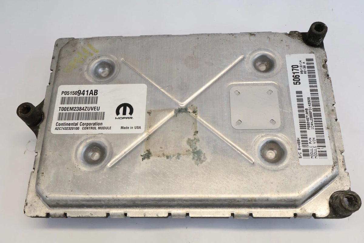 2015-2017 JEEP COMPASS 2.4L ENGINE COMPUTER CONTROL MODULE ECU ECM PCM OEM
