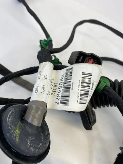 2013 2014 2015 CHEVROLET MALIBU FRONT RIGHT DOOR WIRING HARNESS 22869886 OEM