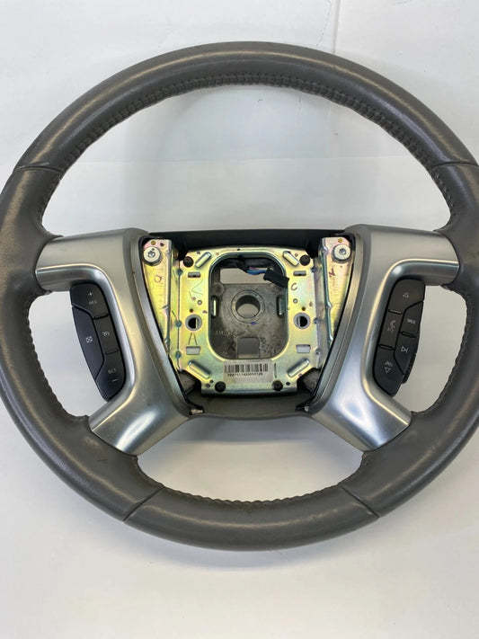 2013-2017 CHEVROLET TRAVERSE LEATHER STEERING WHEEL W/ AUDIO CRUISE CONTROL OEM