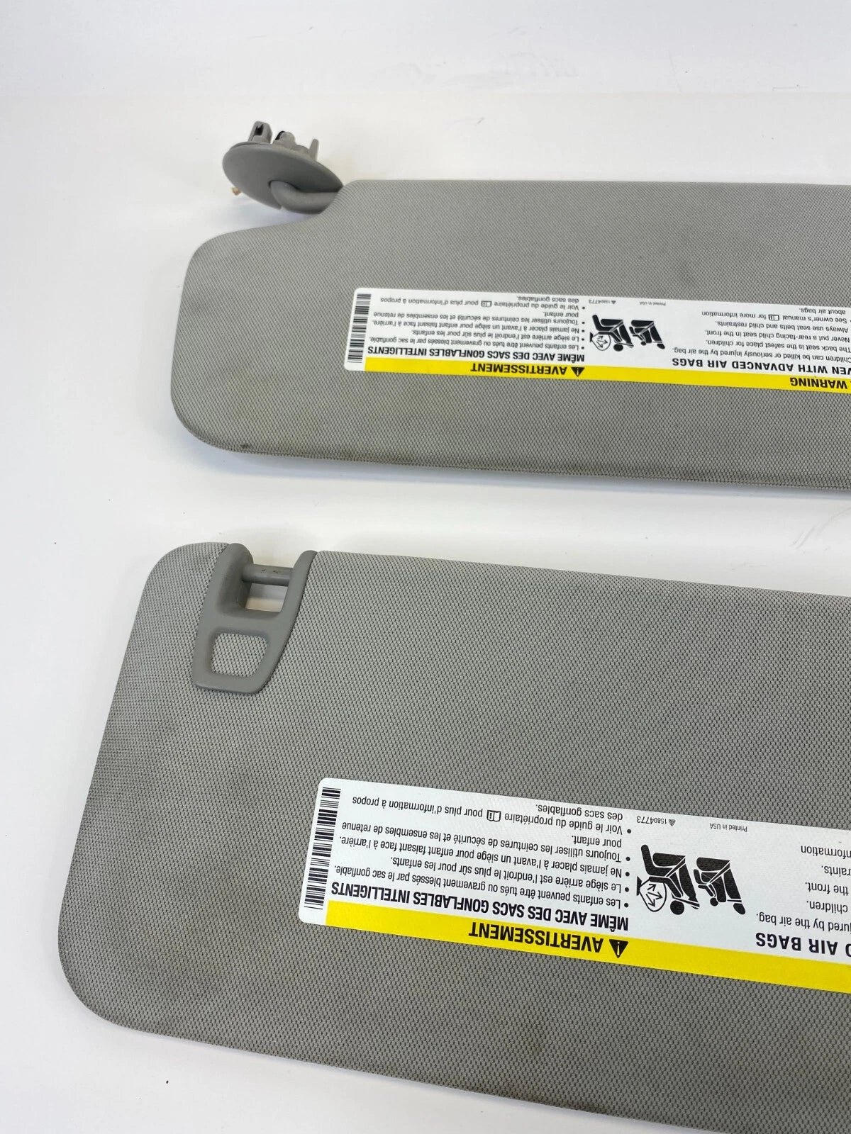 2010-2017 CHEVROLET EQUINOX GMC TERRAIN SUNVISOR SUN VISOR SET LEFT & RIGHT