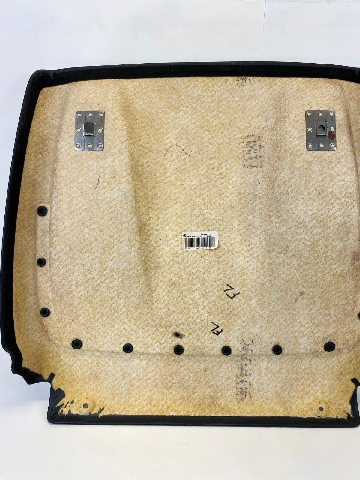 2007-2012 MERCEDES-BENZ GL450 FRONT LEFT DRIVER SEAT BACK COVER PANEL OEM