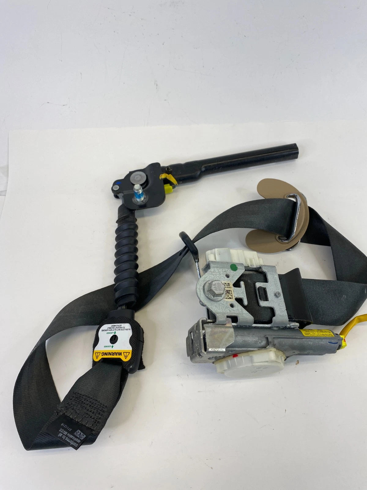 12-15 HYUNDAI SONATA HYBRID FRONT RIGHT SIDE SEAT BELT RETRACTOR 34098740G OEM