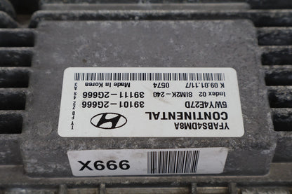 2011-2014 HYUNDAI SONATA 2.4L ENGINE COMPUTER CONTROL MODULE ECU OEM 39101-2G666
