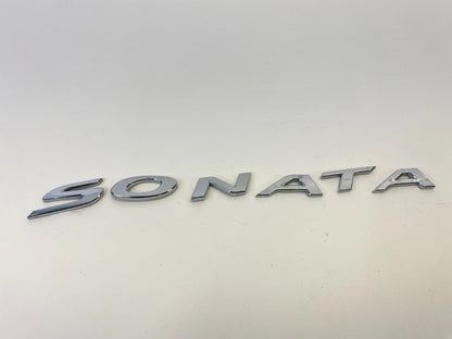 2015 2016 2017 HYUNDAI SONATA REAR TRUNK CHROME BAGDE LETTERS GENIUNE OEM