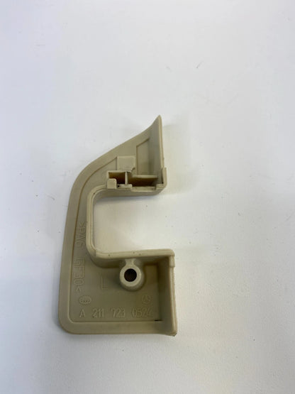 03-06 MERCEDES-BENZ E500 REAR LEFT SIDE DOOR LOCK EDGE COVER TRIM A2117230524
