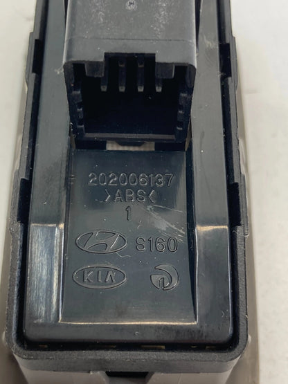 2006-2012 KIA SEDONA REAR RIGHT SIDE DOOR POWER WINDOW SWITCH ASSEMBY RR RH OEM