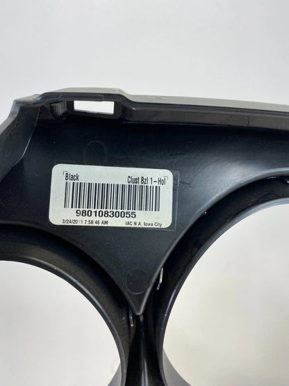 10-12 DODGE CALIBER DASH INSTRUMENT SPEEDOMETER CLUSTER TRIM BEZEL 1JW59TRMAA