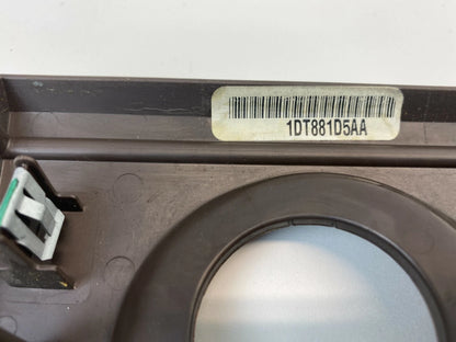 08-10 CHRYSLER TOWN & COUNTRY DASH IGNITION SWITCH BEZEL COVER WOOD 1DT881D5AA
