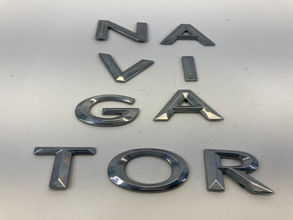 2003-2006 Lincoln Navigator Fender Side Nameplate Emblem Badge Logo Chrome