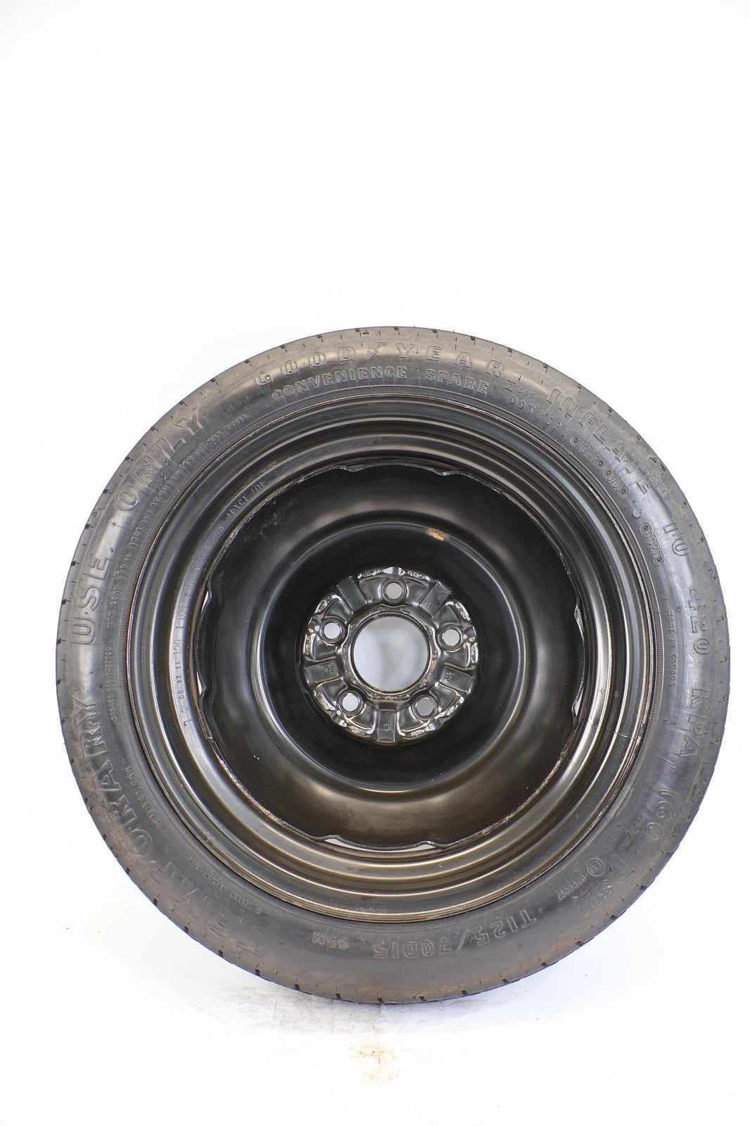 2000-2012 MITSUBISHI ECLIPSE EMERGENCY SPARE TIRE COMPACT DONUT T125/70D15 95M