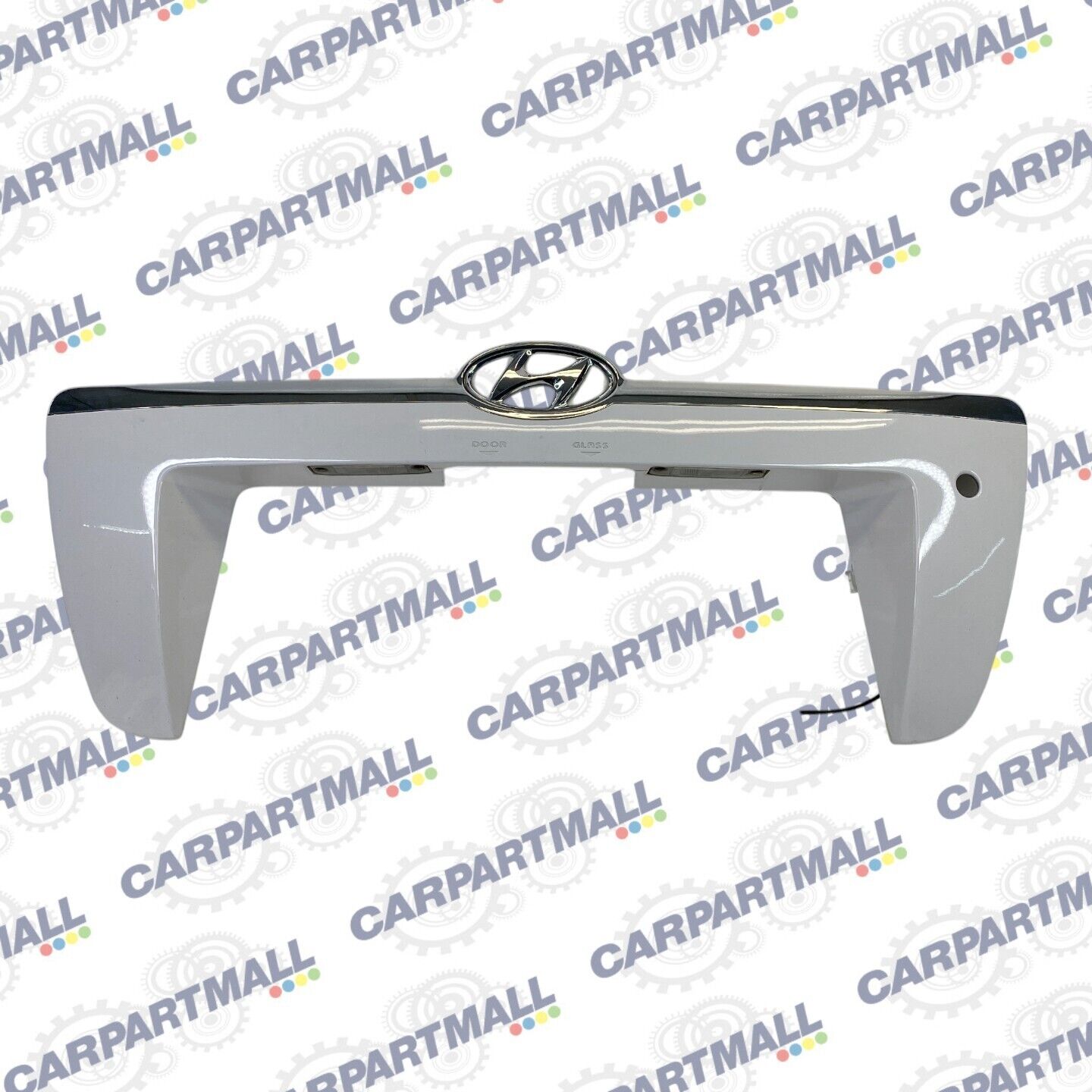 2005-2008 Hyundai Tucson Rear Lift Gate Hatch Licenser Plate Trim Molding OEM