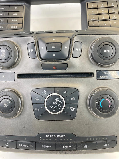 2013-2019 FORD INTERCEPTOR UTILITY RADIO CLIMATE CONTROL PANEL TRIM EB5T-18A802