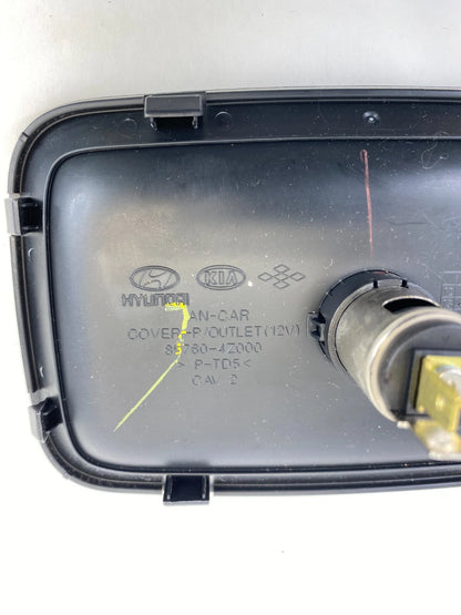 13-18 HYUNDAI SANTA FE SPORT REAR SIDE QUARTER PANEL POWER OUTLET W/ BEZEL OEM