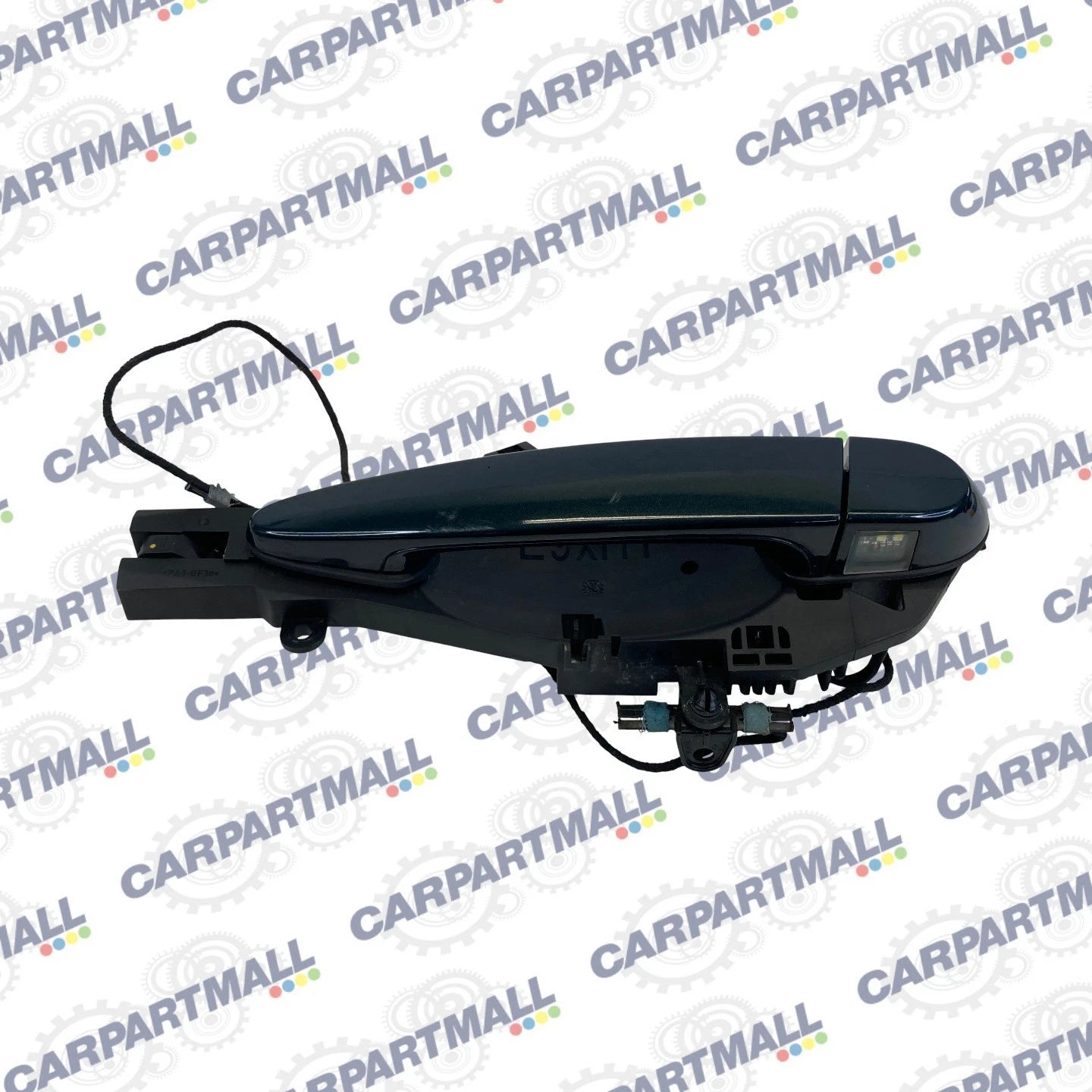 2007 2008 BMW 328XI SEDAN REAR LEFT SIDE EXTERIOR DOOR HANDLE W/ LIGHT WIRE OEM