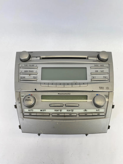 2010 2011 TOYOTA CAMRY RADIO STEREO RECEIVER WITH CLIMATE CONTROL OEM 8612006480