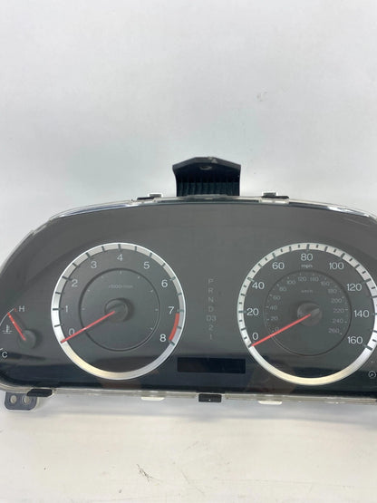 08-12 HONDA ACCORD AT DASH SPEEDOMETER CLUSTER GAUGES 263K MILES OEM 78100TA0A42