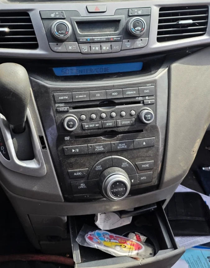 2011-2013 HONDA ODYSSEY RADIO RECEIVER DVD CD PLAYER NAVIGATION OEM 39101TK8A610