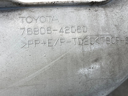 2008-2012 TOYOTA RAV4 REAR TRUNK LIFTGATE CARGO DOOR LICENSE PLATE MOLDING TRIM