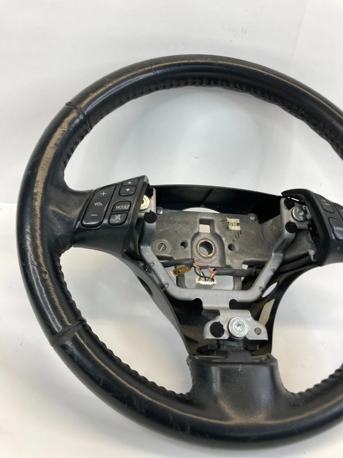 2006-2008 MAZDA 6 MAZDA6 STEERING WHEEL W/ CRUISE CONTROL SWITCH ASSEMBLY OEM