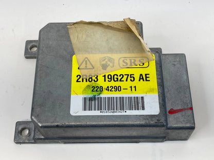 2003-2008 JAGUAR S-TYPE SEAT OCCUPANT SENSOR RESTRAINT MODULE OEM 2R83-19G275-AE