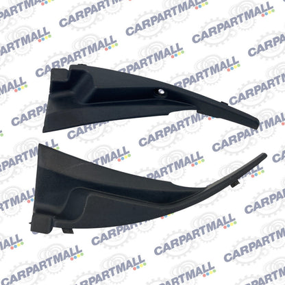 10-13 Mazda3 Front Right & Left Side Fender Upper Molding Pair Set BBM451PB1 OEM