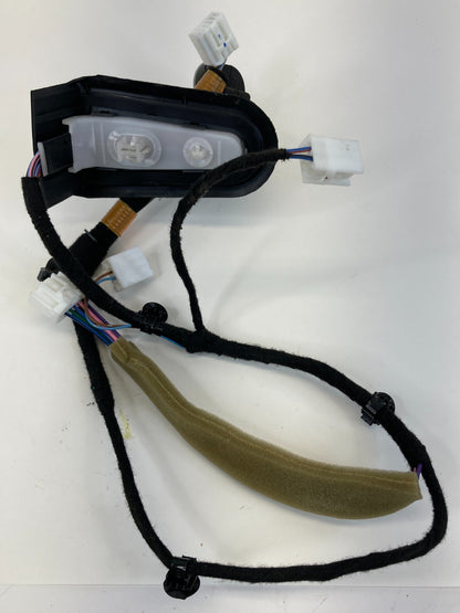 10-13 Mazda 3 Rear Right Side Back Door Wire Wiring Harness Cable BBM5-67210-B