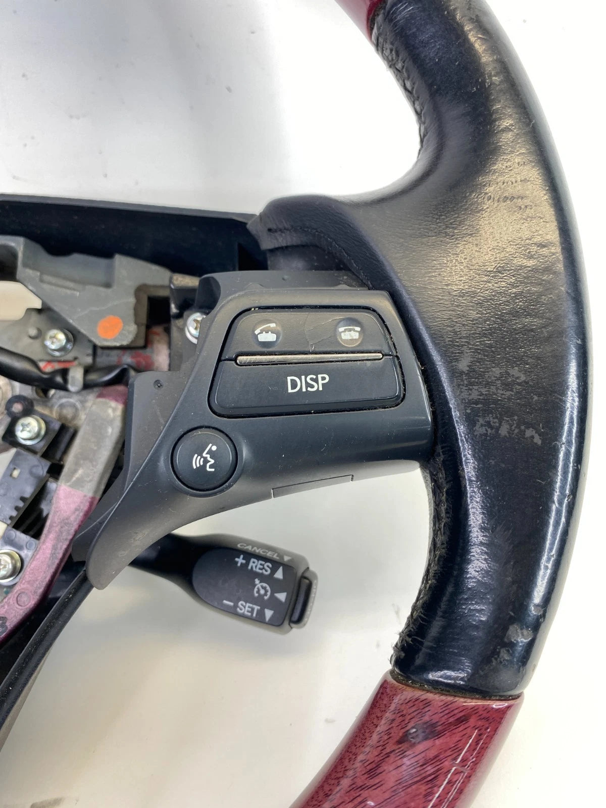 2008 2009 LEXUS GS350 STEERING WHEEL W/CRUISE & AUIDO CONTROL SWITCH OEM