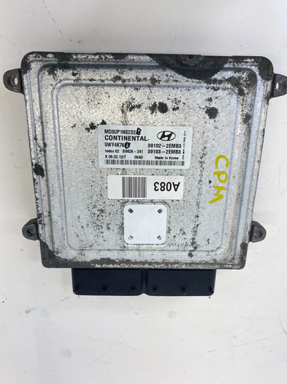 12 13 HYUNDAI ELANTRA 1.8L ENGINE COMPUTER CONTROL UNIT ECU UNIT 39103-2EMB0 OEM