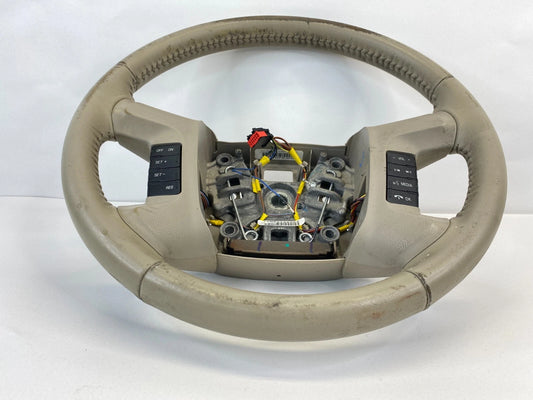 2009-2011 MERCURY MARINER 09-12 ESCAPE STEERING WHEEL W/ SWITCHES TAN LEATHER