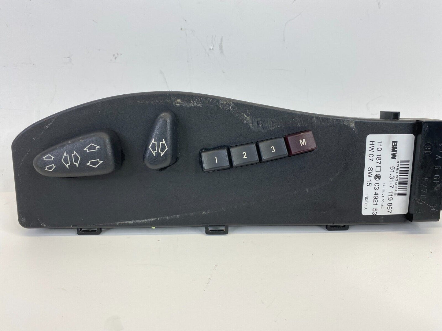 2003-2008 Land Rover Range Rover Left Driver Seat Control Adjust Switch 03492153