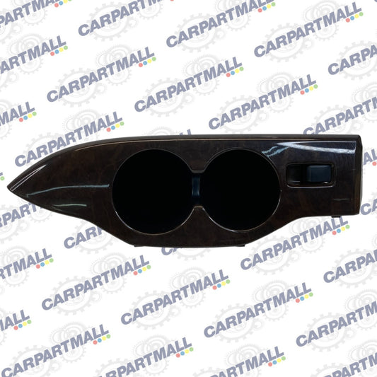 2001-2007 Toyota Highlander Rear Left Door Window Switch w/ Trim Cup Holder OEM