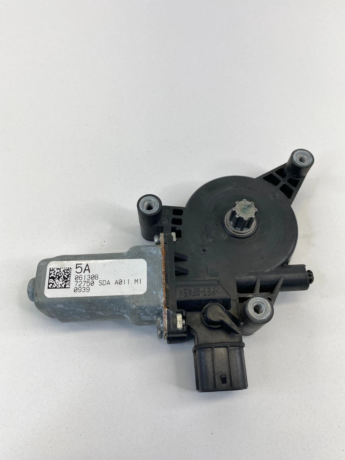 03-07 HONDA ACCORD SEDAN REAR LEFT BACK SIDE DOOR WINDOW MOTOR 72750SDAA011M1