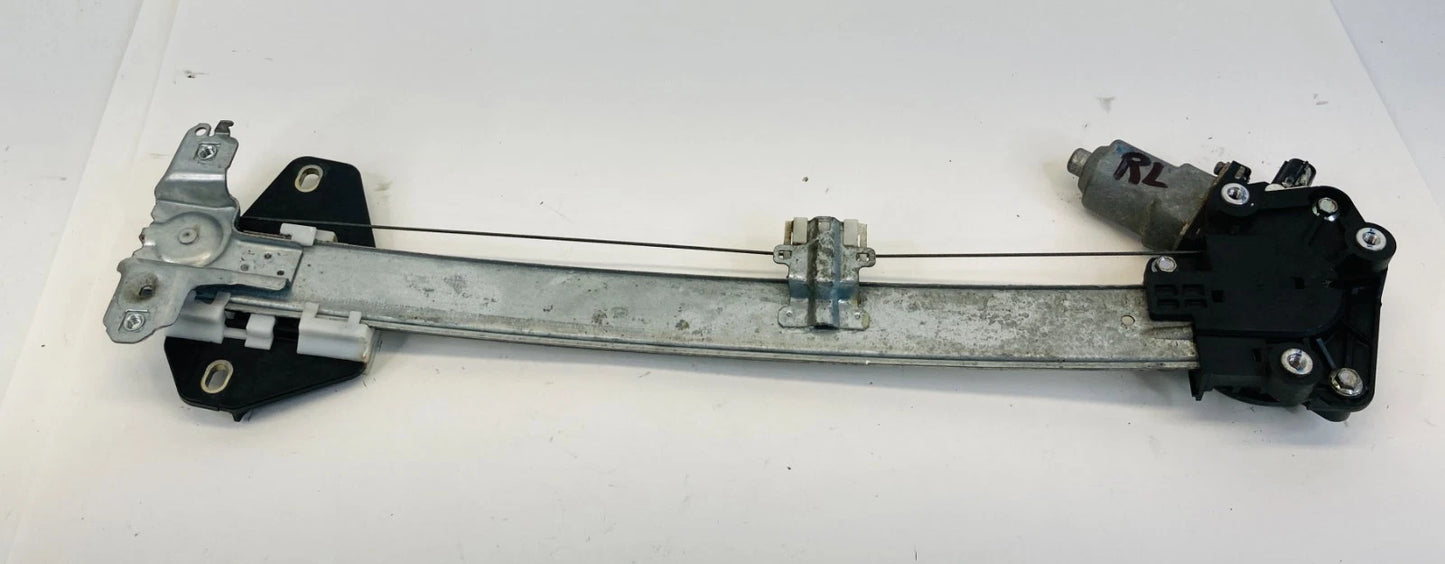 2008-2012 HONDA ACCORD SEDAN REAR LEFT SIDE DOOR WINDOW MOTOR & REGULATOR OEM