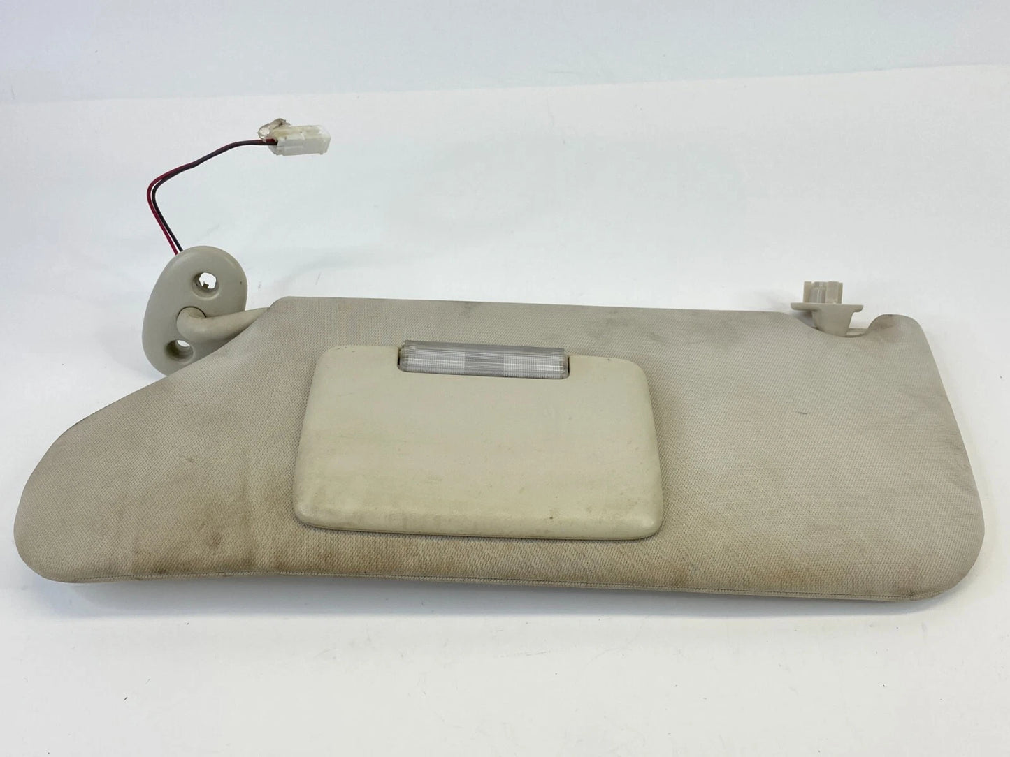 07-11 DODGE NITRO ROOF LEFT DRIVER SIDE SUN VISOR SHADE W/ LIGHT HOMELINK OEM