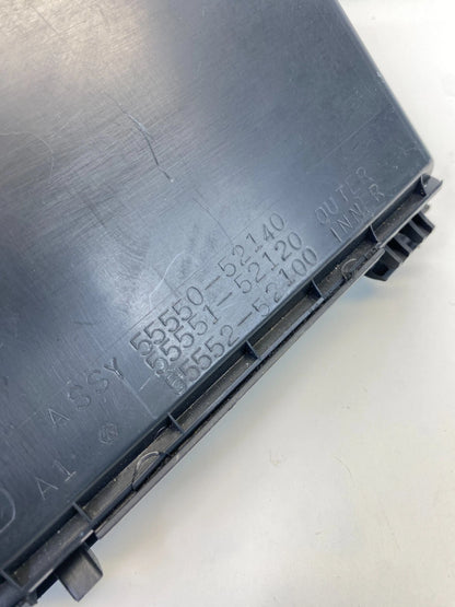2006-2011 TOYOTA YARIS HATCHBACK UPPER GLOVE BOX STORAGE COMPARTMENT GRAY OEM