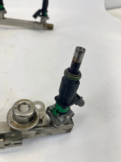 2010-2012 MERCEDES-BENZ GLK-350 FRONT ENGINE FUEL INJECTORS RAIL OEM A2720701395