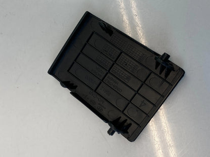 2011-2013 HYUNDAI ELANTRA SEDAN REAR SEAT BELT ANCHOR CHILD COVER TRIM PLATE OEM