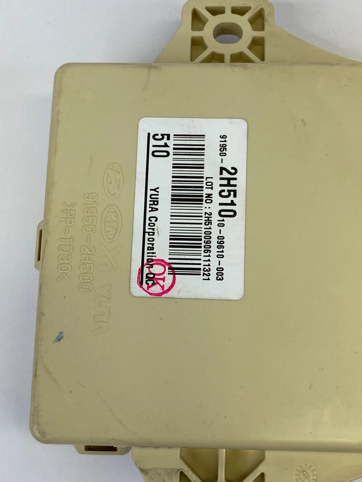 2007-2010 HYUNDAI ELANTRA 2.0L INTERIOR CABIN FUSE BOX RELAY JUNCTION 919502H510