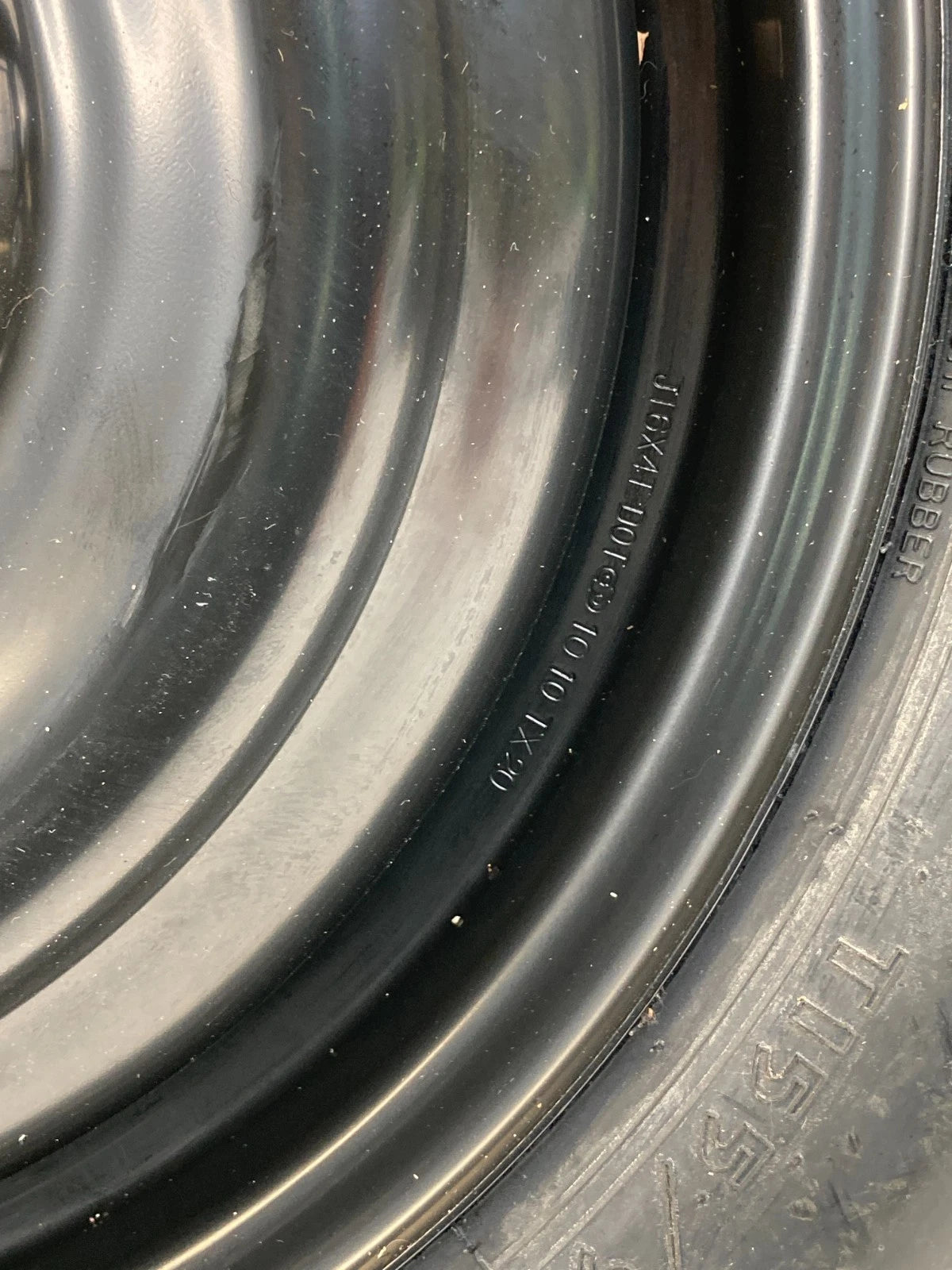 2011-2022 MITSUBISHI OUTLANDER EMERGENCY SPARE TIRE COMPACT DONUT T155/90D16