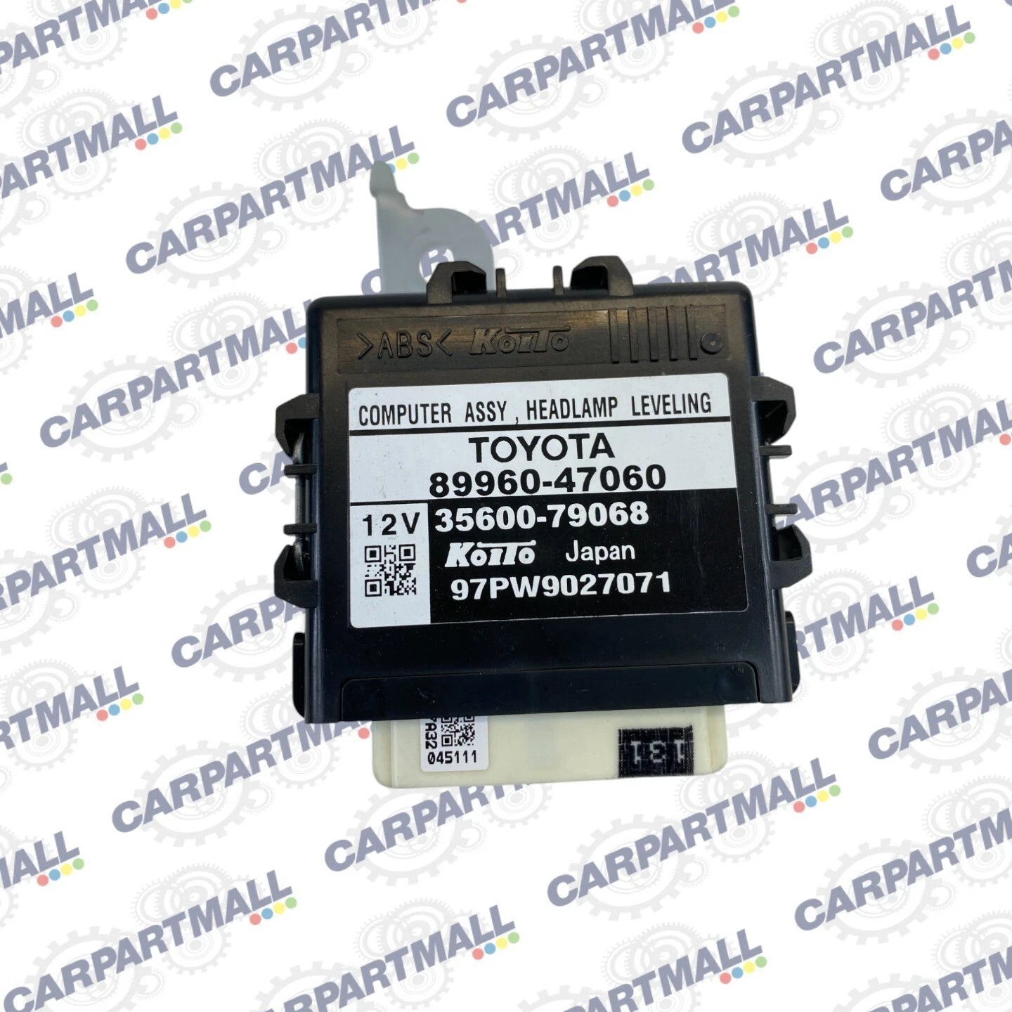 2010 2011 TOYOTA PRIUS HEADLAMP LEVELING COMPUTER UNIT MODULE OEM 89960-47060