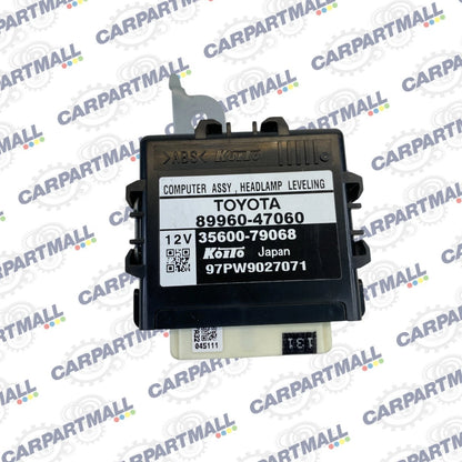 2010 2011 TOYOTA PRIUS HEADLAMP LEVELING COMPUTER UNIT MODULE OEM 89960-47060