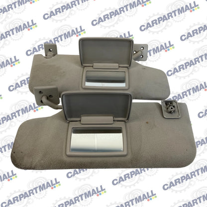 2007-2010 FORD EDGE LEFT & RIGHT SUNVISOR SUN VISOR SET W/O ILLUMINATED MIRROR