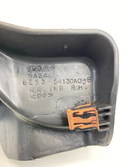 06-12 FORD FUSION REAR RIGHT SEAT FORWARD OUTER FOOT COVER BEZEL 6E53-54130A02