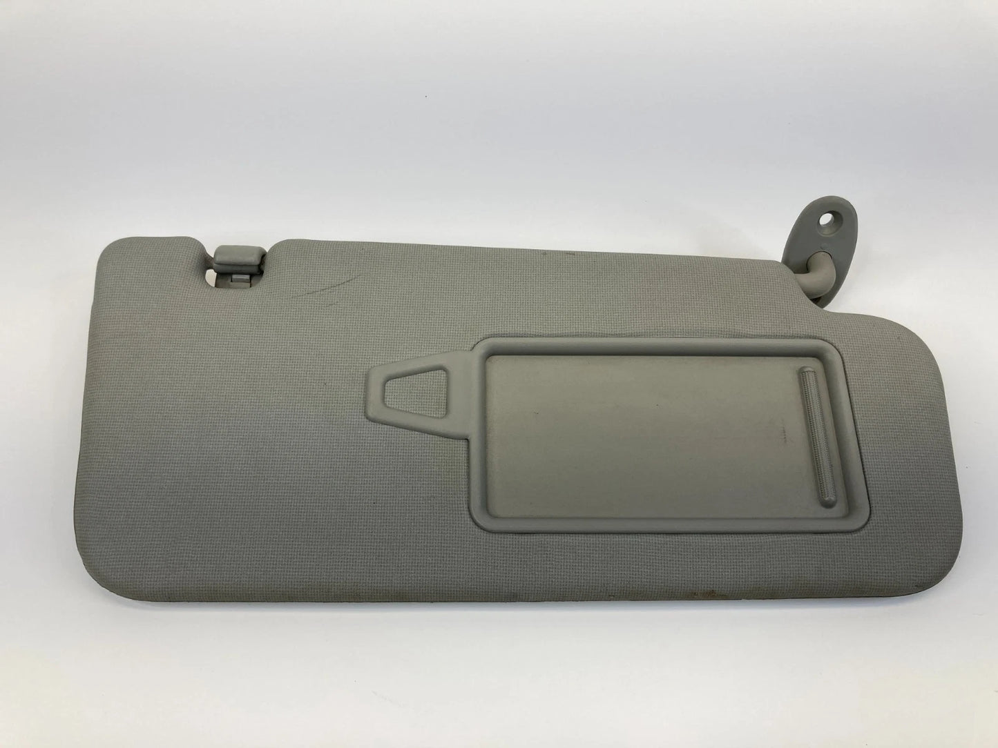 2010-2013 KIA FORTE W/O SUNROOF RIGHT PASSENGER SIDE SUNVISOR SUN VISOR GRAY OEM
